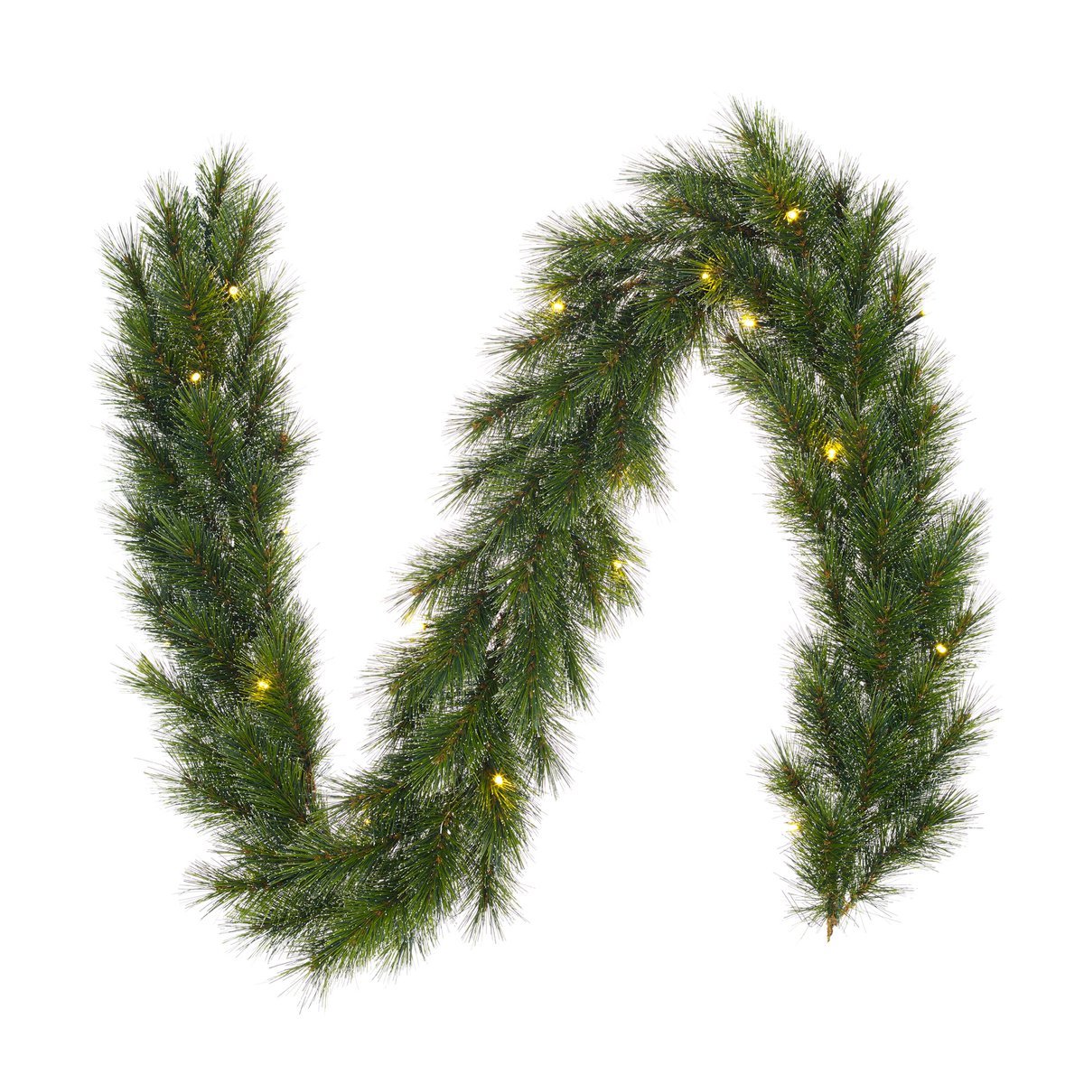 Glendon-Girlande mit LED-Beleuchtung - L270 cm - Grün