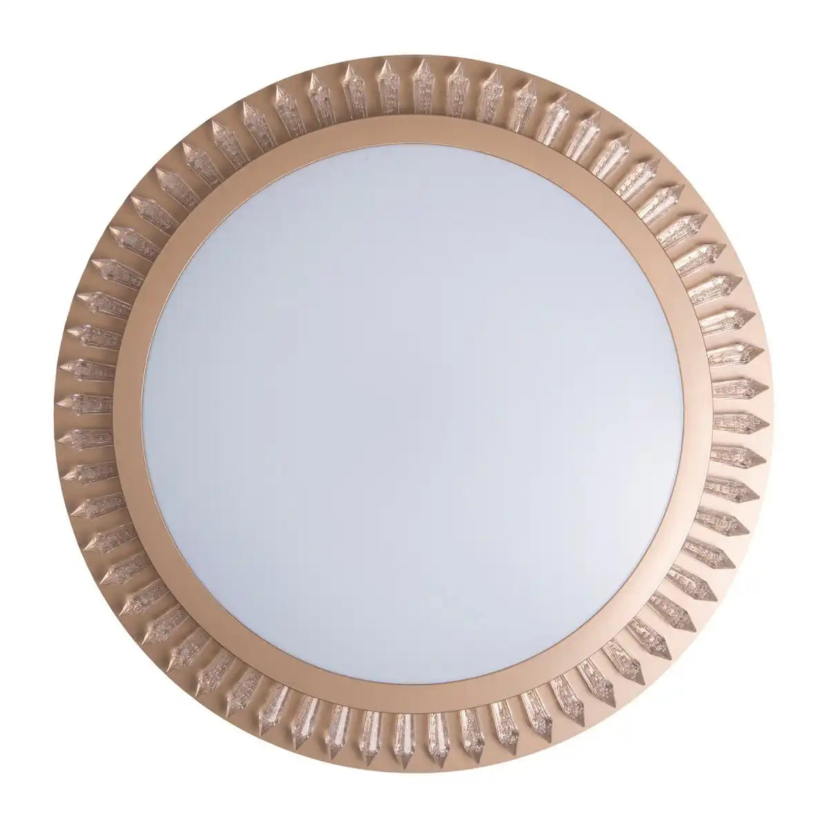 LED Deckenleuchte "MADISON" Ø 48 cm, viele Funktionen, aus Metall und Kunststoff , Gold, mit integrierten LEDs, Beleuchtung für Wohnräume oder Büro