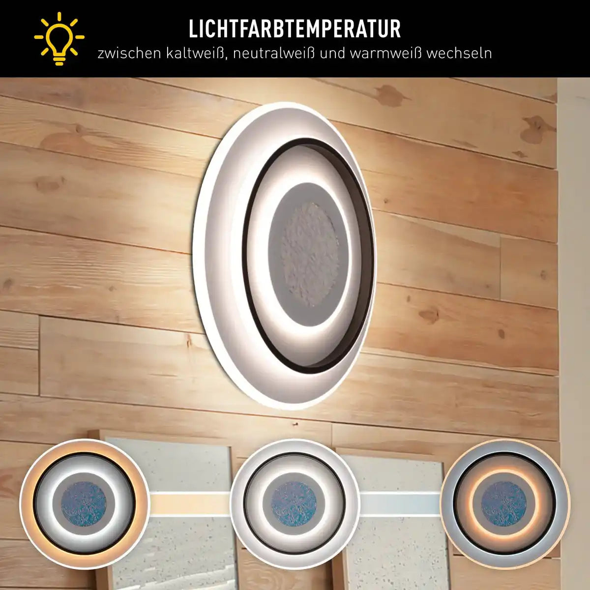 LED Deckenleuchte "STELIOS" D: 45cm