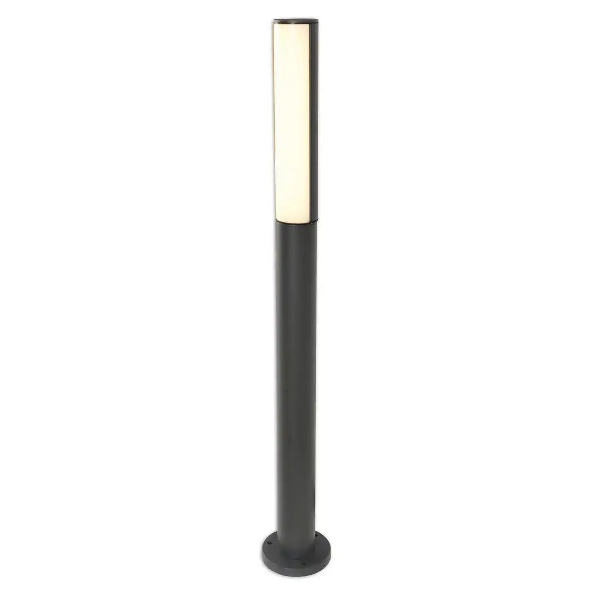 LED Außen Stehleuchten "FLAIR" aus Metall und Kunststoff in Anthrazit, mit integrierter LED