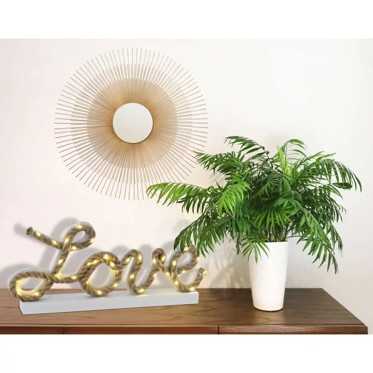 LED-Deko-Tischleuchte "Love" h: 20cm