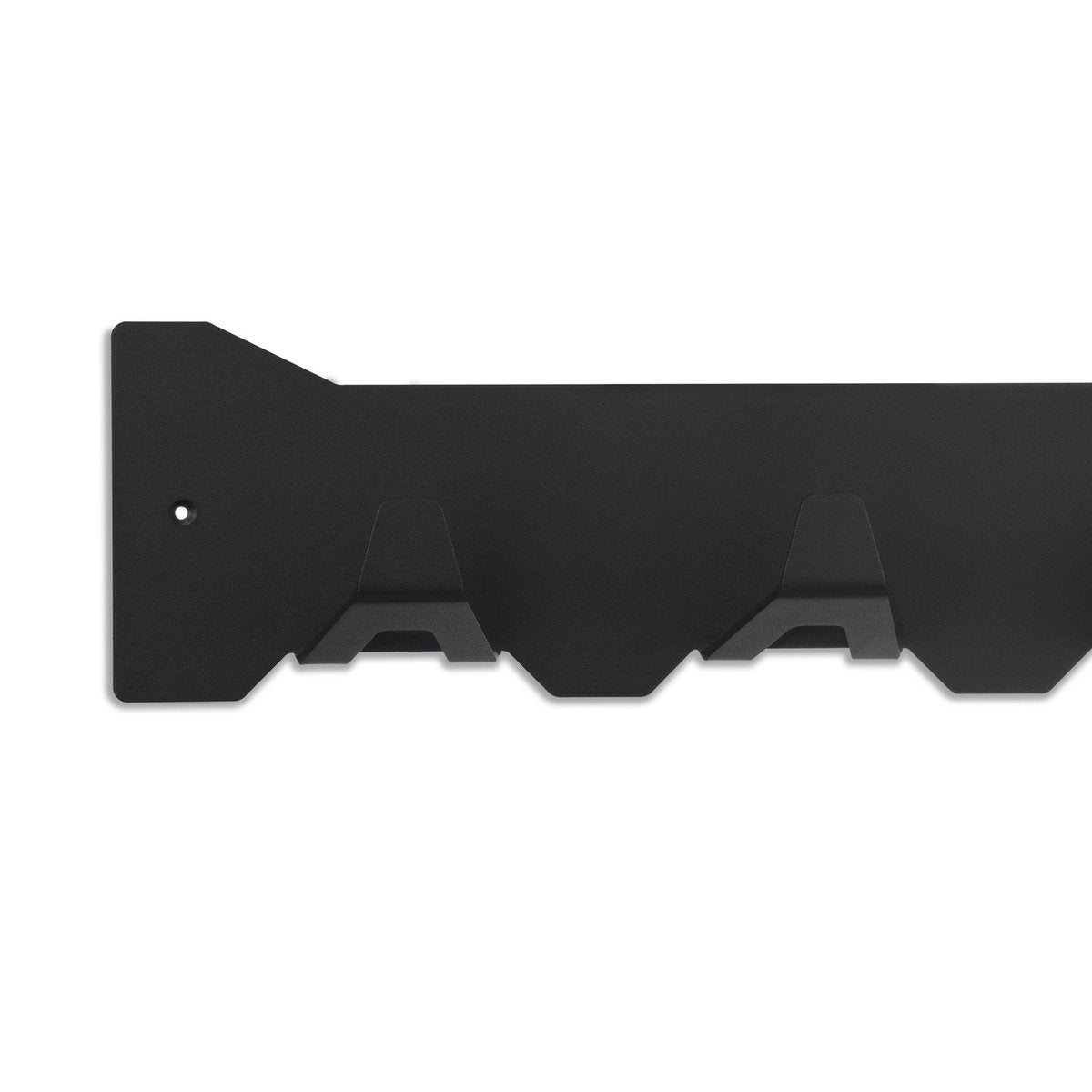 Gorillz Triangle Three – Industrial – Wandgarderobe – 3 Kleiderhaken – Schwarz