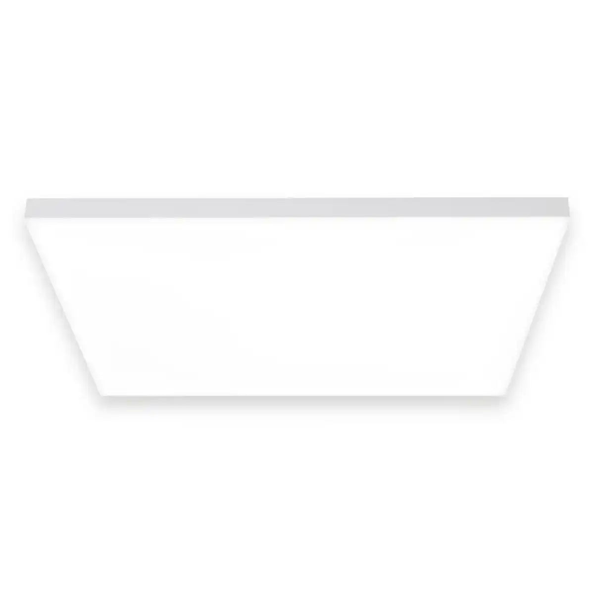LED Panel-Deckenleuchte "CARENTE" Seitenlänge 45 cm, rahmenlos, viele Funktionen, aus Metall und Kunststoff, weiß, integrierte LEDs