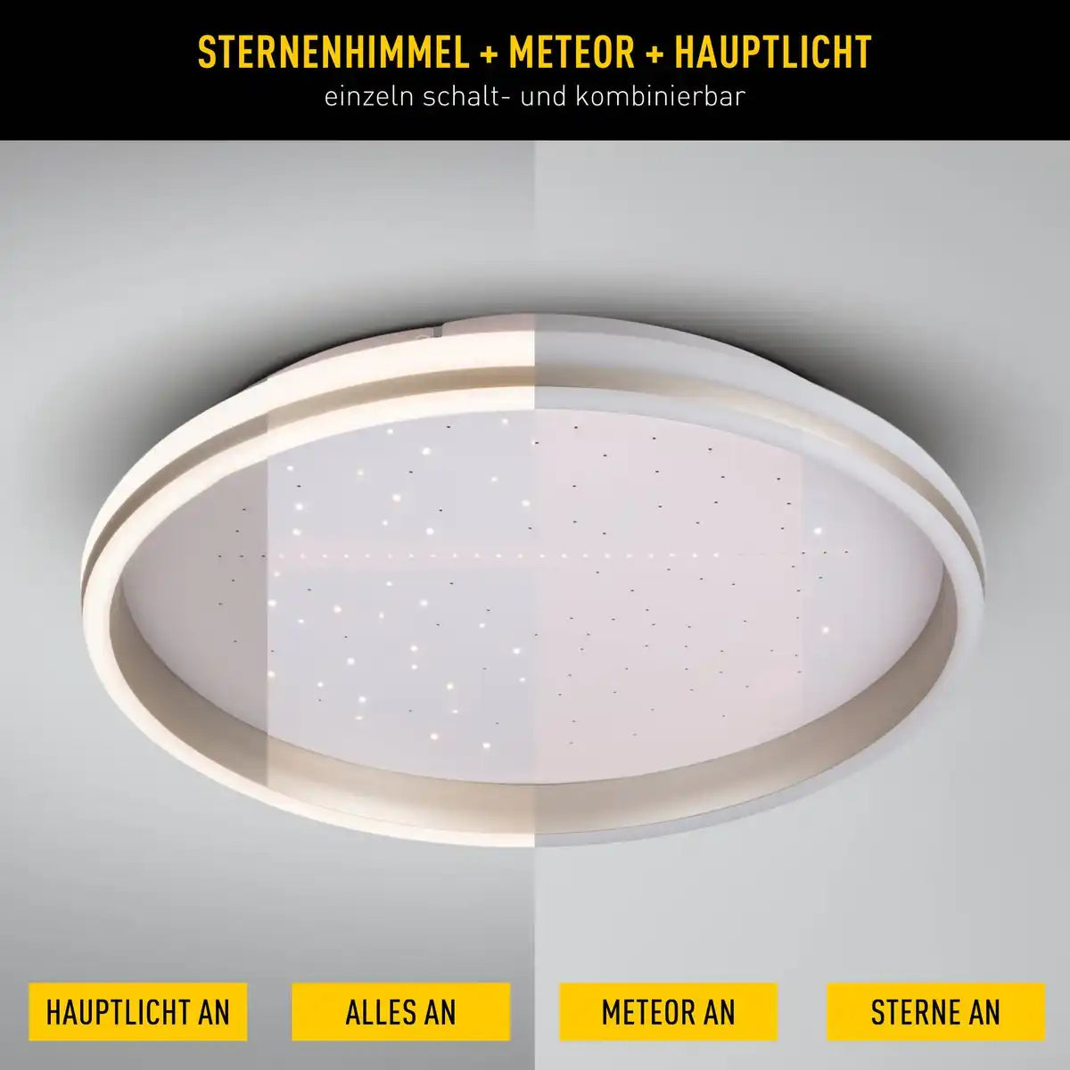 LED Deckenleuchte "METEOR"