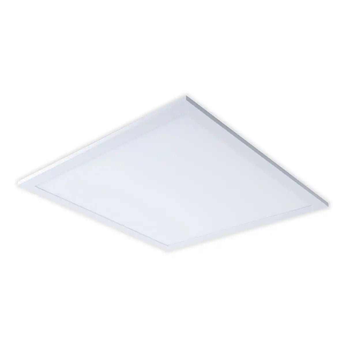 LED Aufbaupanel "NICOLA", Aufbauleuchte aus Metall und Kunststoff mit fest verbauten LEDs in neutralweiß, Panel für Innenräume 45 x 45 cm