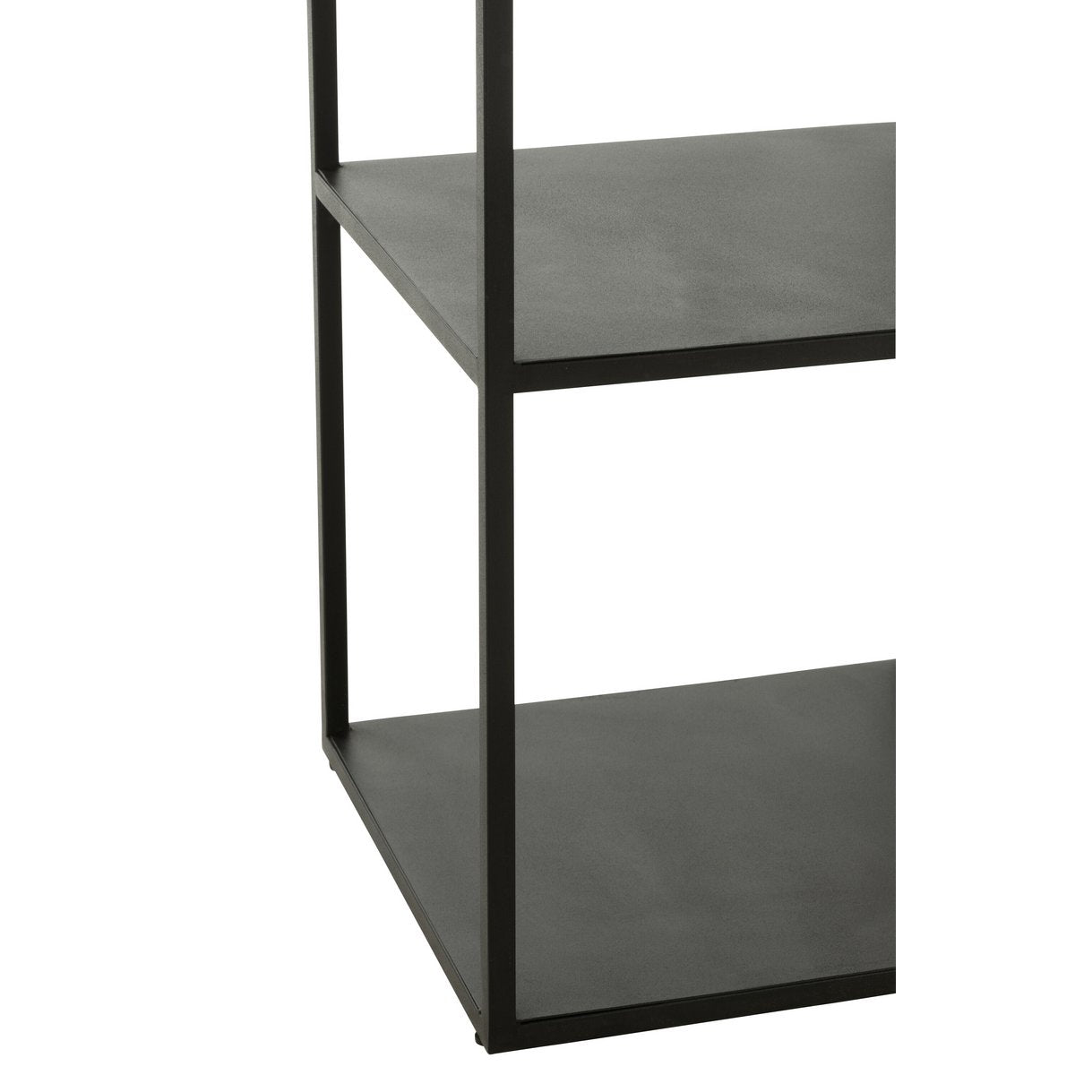 J-Line Rack 6 Ebenen Metall Schwarz