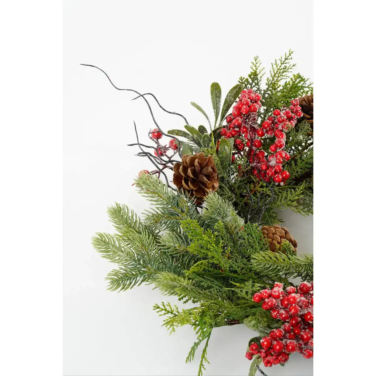 Randell Weihnachtskranz – Ø40 cm – Rot