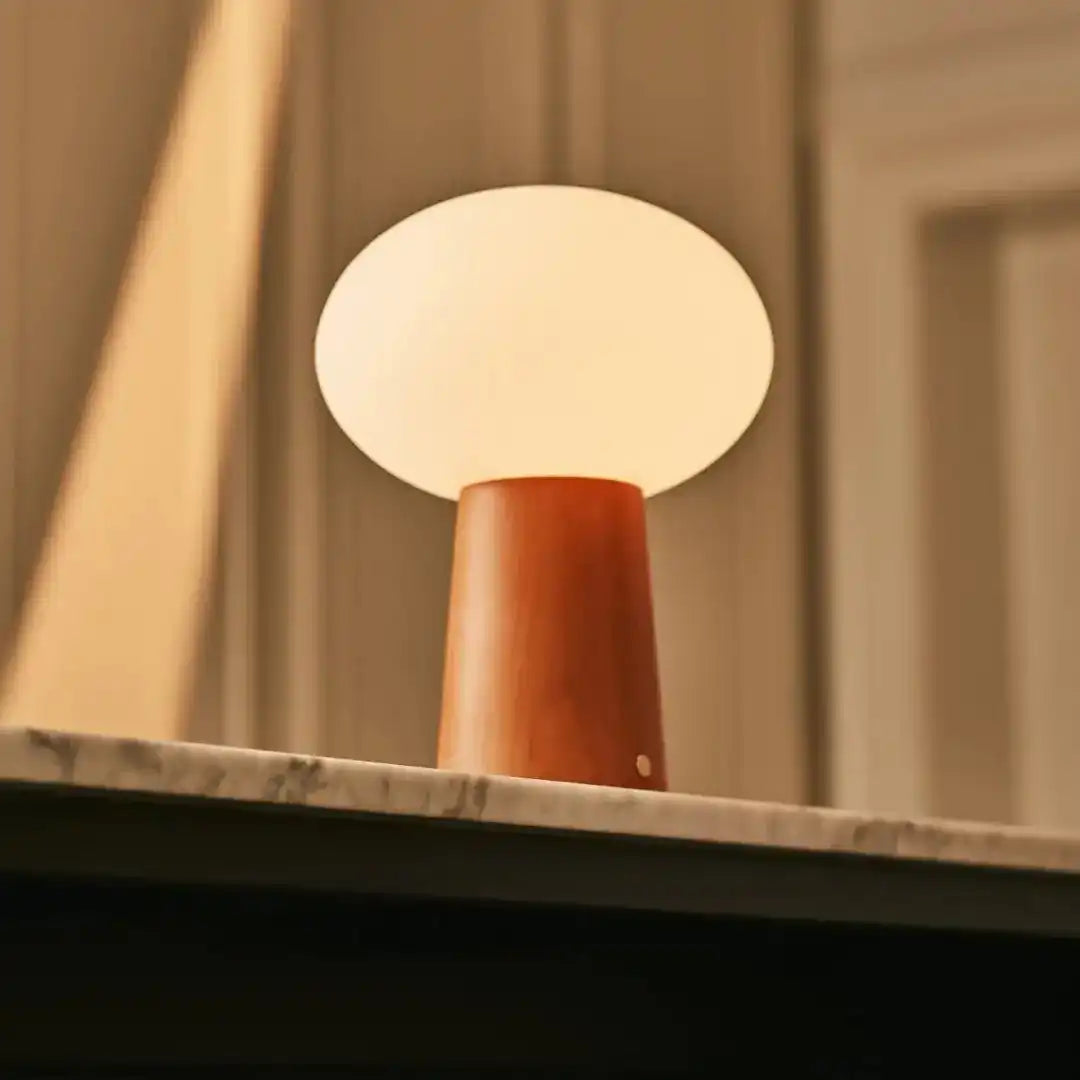 Max kastanienhalte Holzschnur und wiederaufladbare Lampe-umweltfreundliches Design