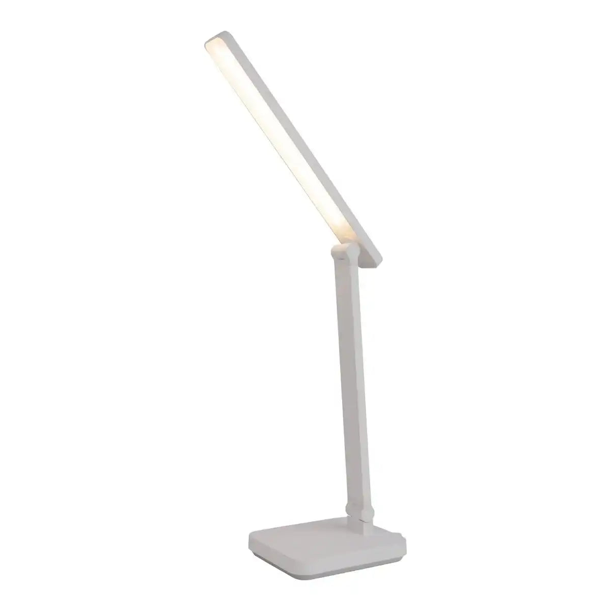 LED Tischleuchte "MOVER" weiß, Metall und Kunststoff, 38 cm hoch, dimmbar, CCT-Farbwechsler