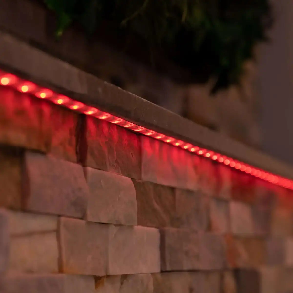 Digitaler Indoor LED-Stripe 5m, aus Kunststoff, bunt, integrierte LED