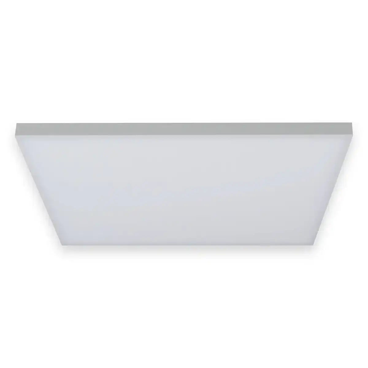 LED Panel-Deckenleuchte "CARENTE" Seitenlänge 45 cm, rahmenlos, viele Funktionen, aus Metall und Kunststoff, weiß, integrierte LEDs