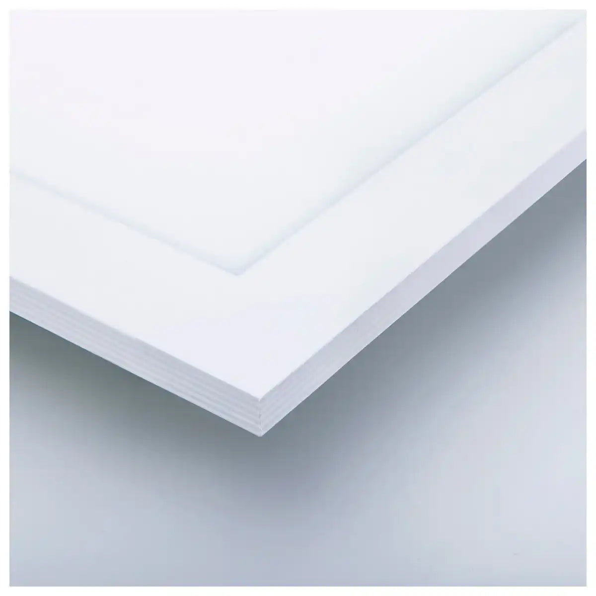 LED Panel-Deckenleuchte "NICO", funktionelle Deckenleuchte aus Metall und Kunststoff in weiß, mit festverbauten LED und vielen Funktionen, ideal für Büro, Praxis oder Werkstatt, ca. 45 x 45 cm