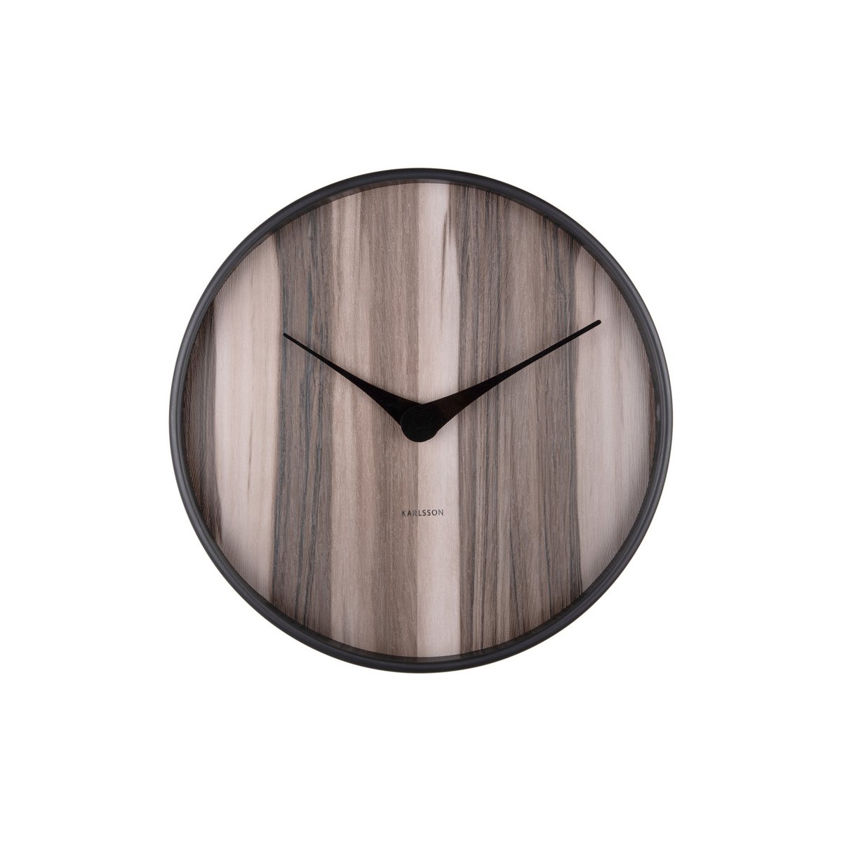 Wanduhr Holz Melange