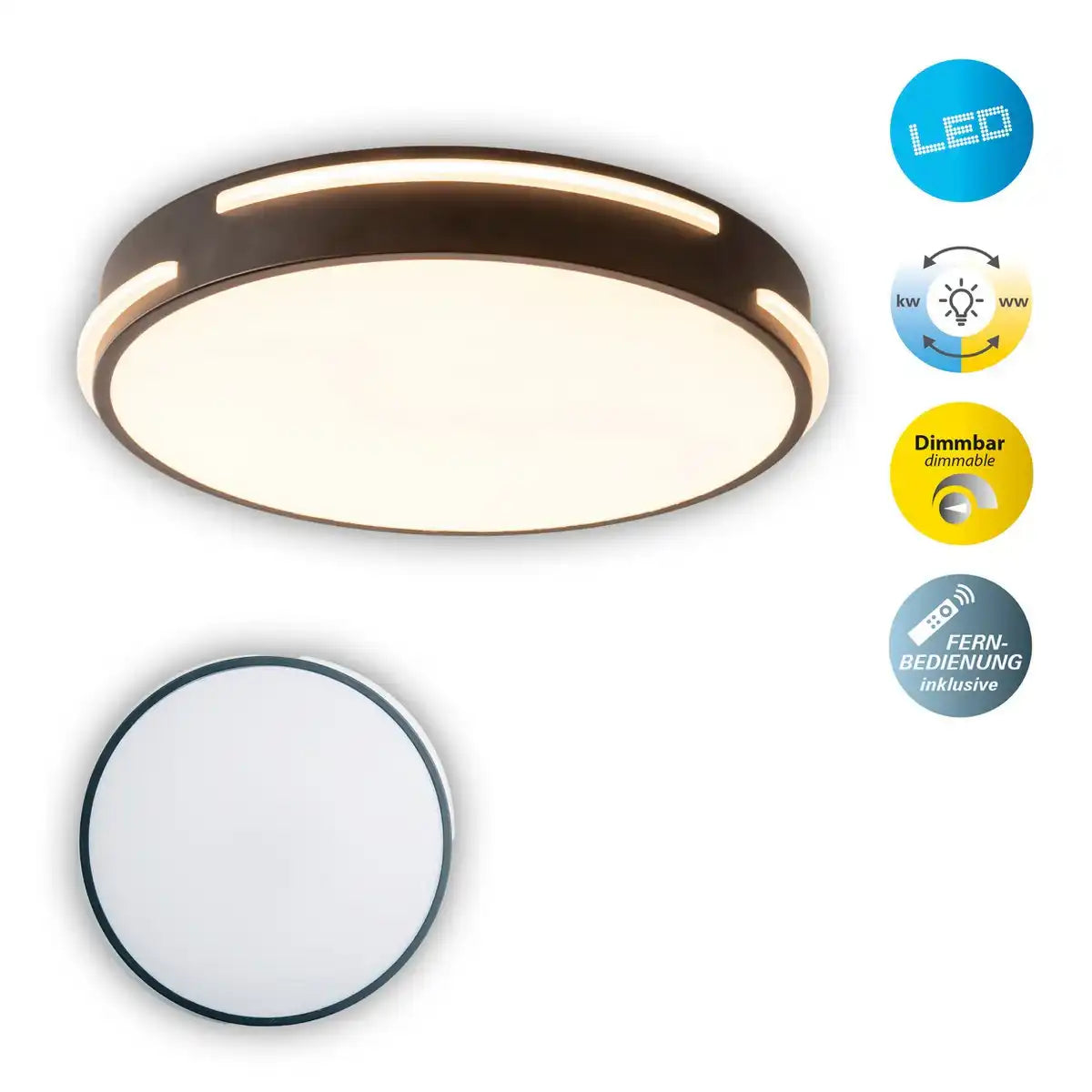 LED Deckenleuchte d: 40cm "VENTURA"