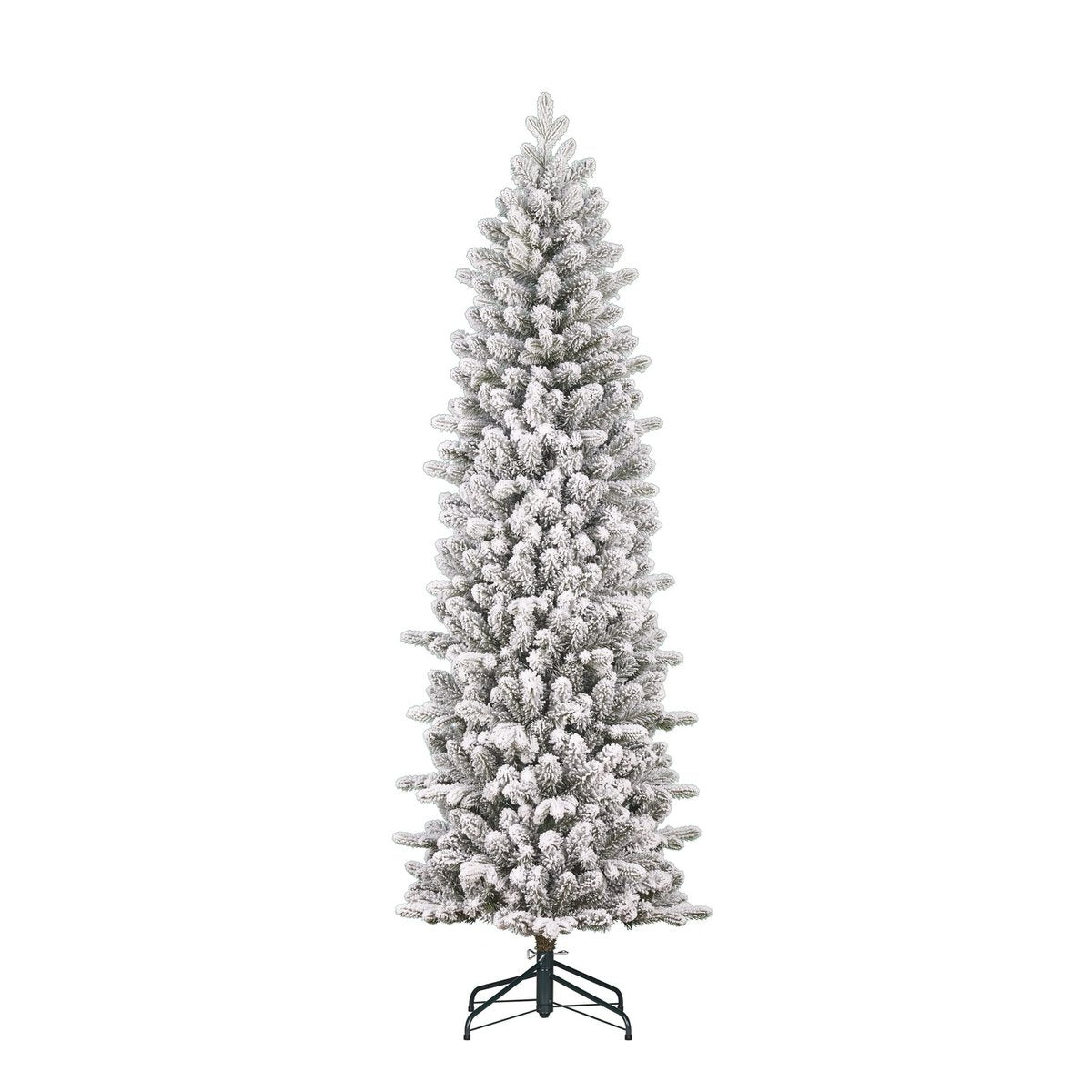 Künstlicher Weihnachtsbaum von Harma – H230 x Ø69 cm – Grün gefrostet