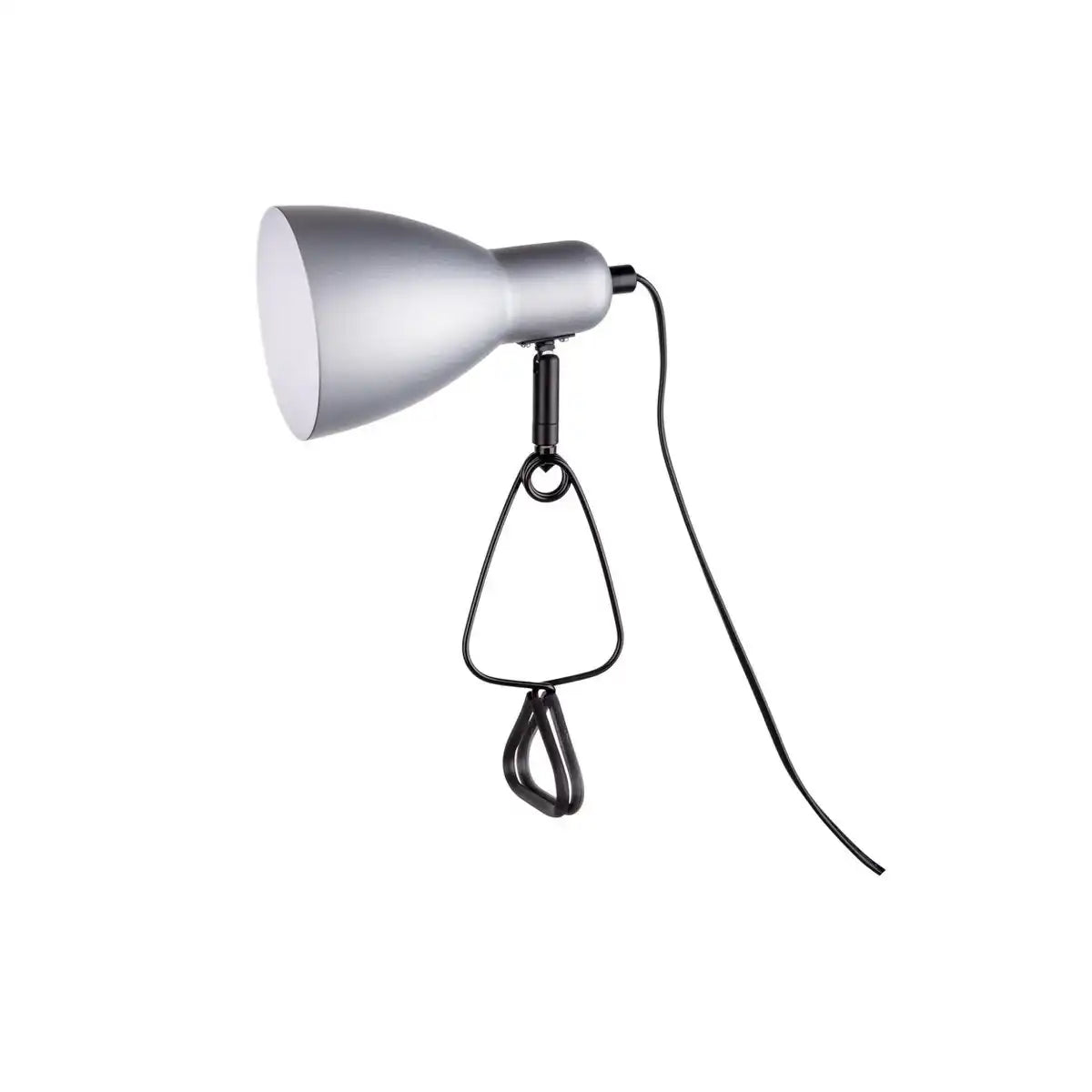 Klemmtischleuchte "MARA" matt weiß für E14 max. 18 Watt, für Innenräume, 28 cm hoch