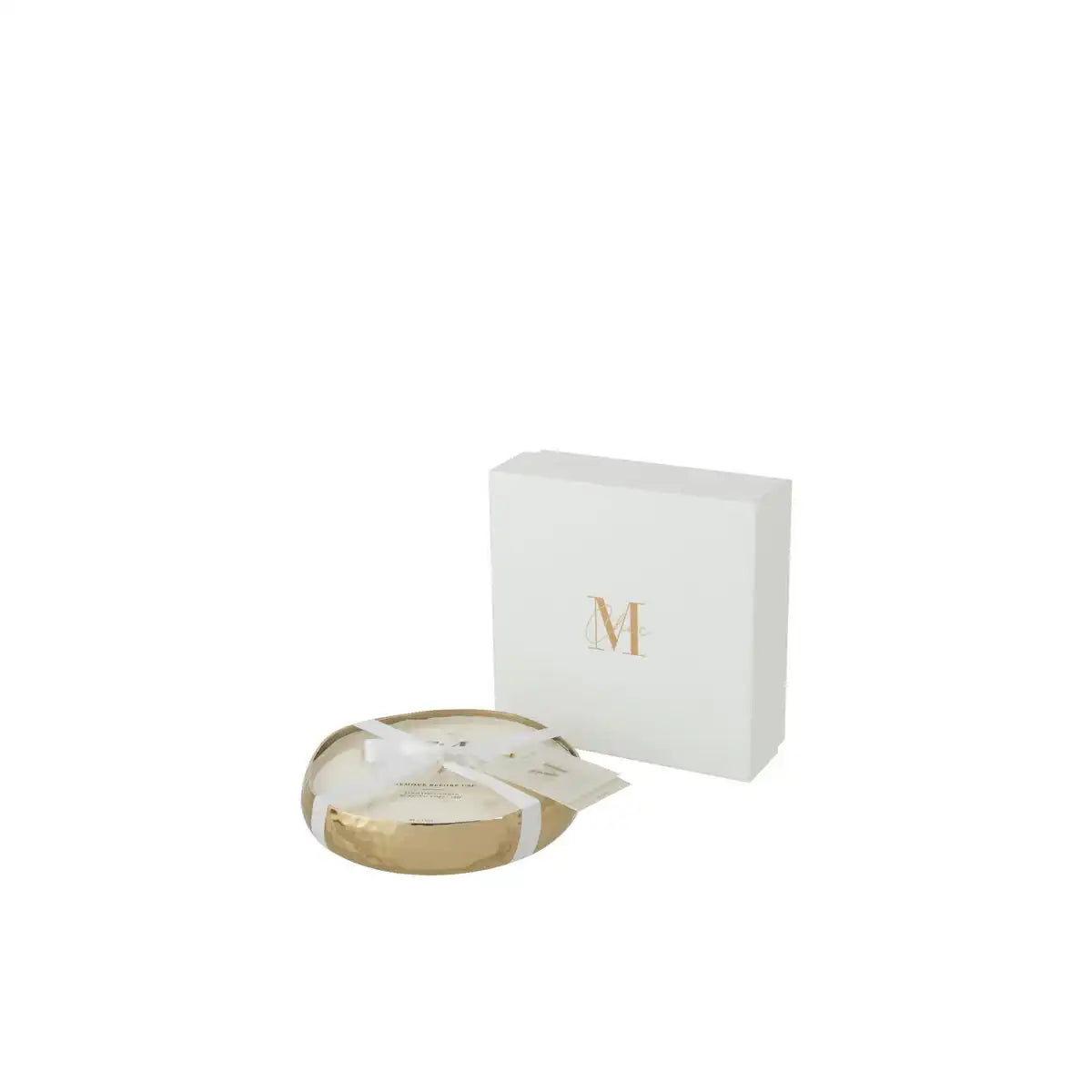 J-Line Duftkerze M-Chic Metal Gold Medium-21U