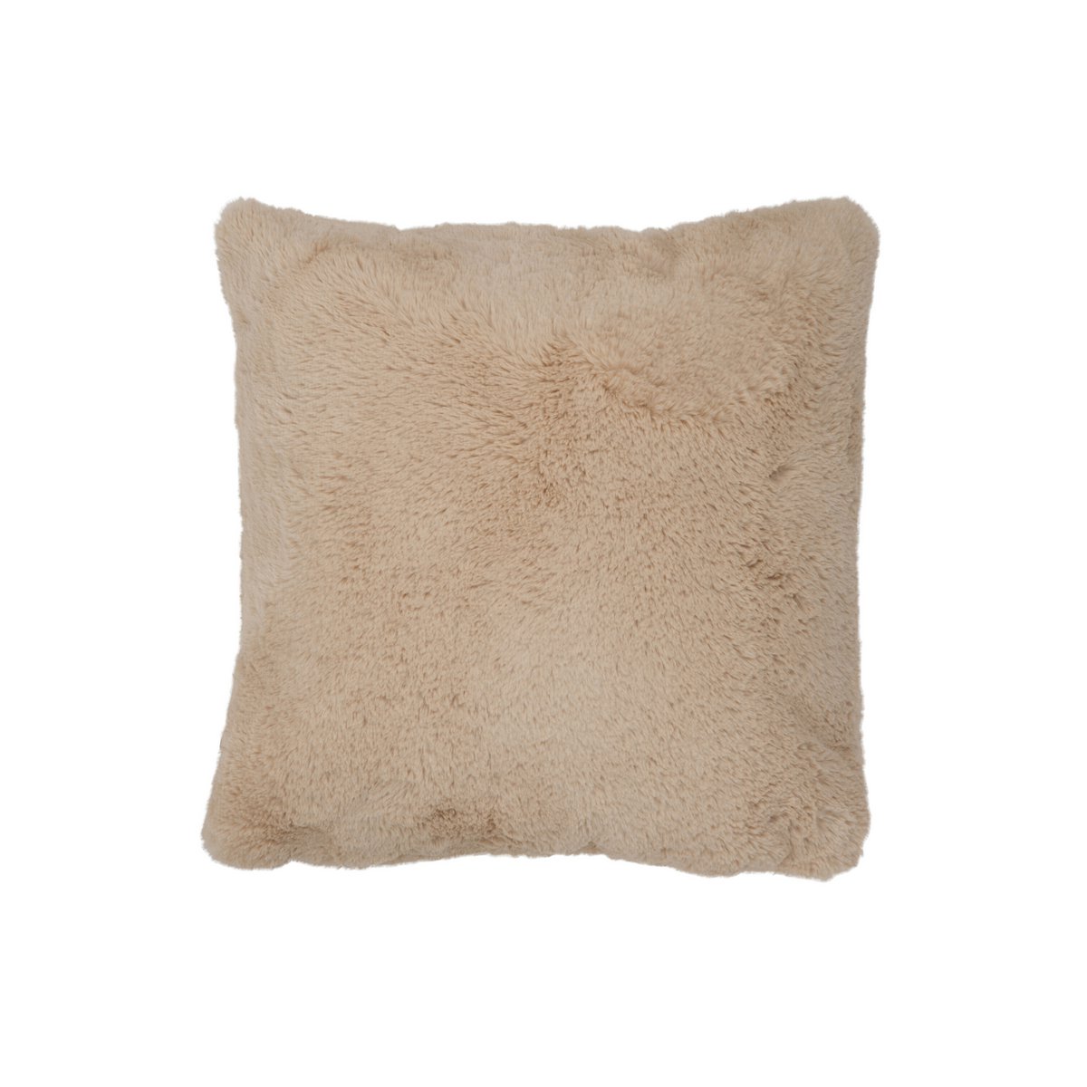 J-Line Cutie Dekokissen – Polyester – 45x45 cm – Beige