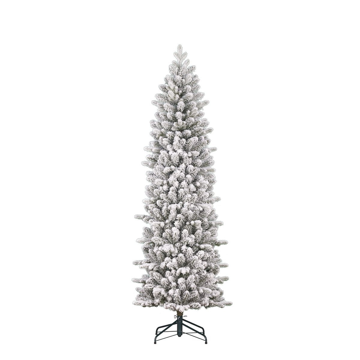 Künstlicher Weihnachtsbaum von Harma – H215 x Ø66 cm – Grün gefrostet