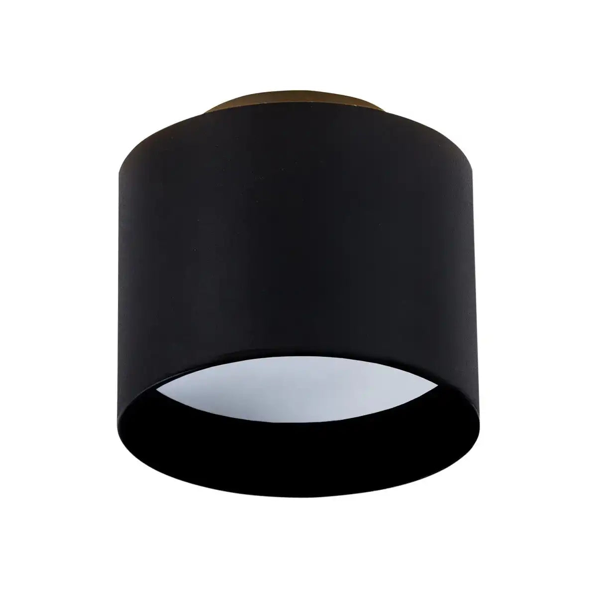 LED Spot "TRIOS" Ø 10 cm schwarz, aus Metall und Kunststoff mit integrierten LEDs