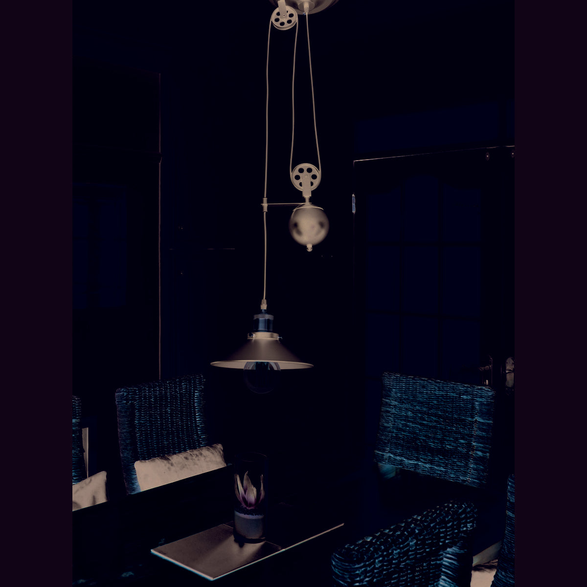 1er Gegenzug-Pendelleuchte "Cottage"