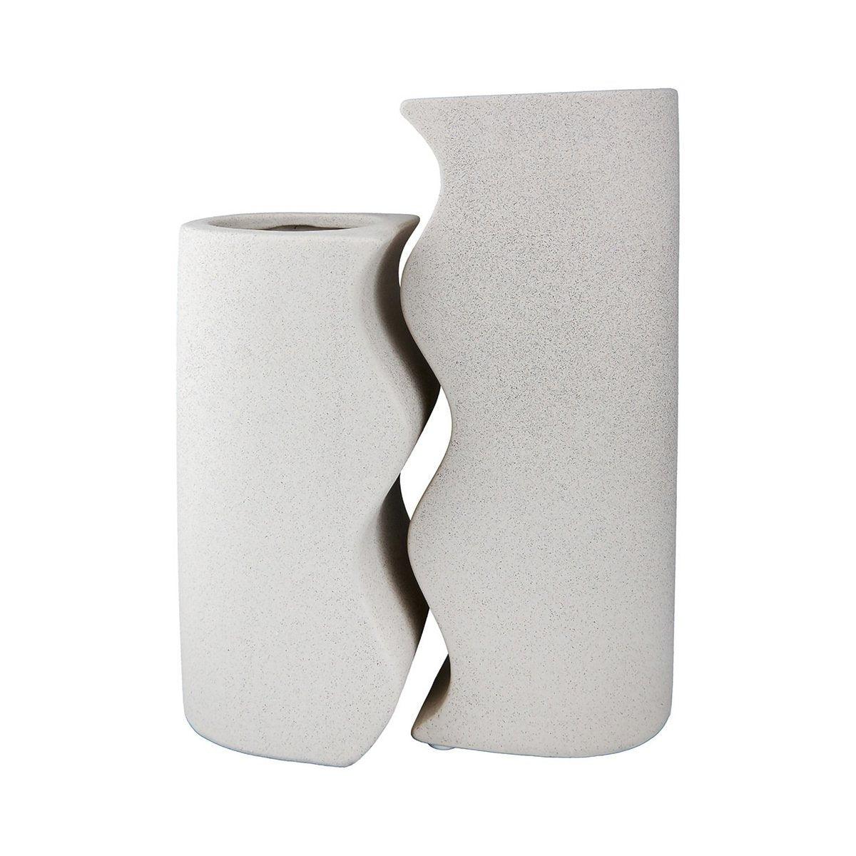2tlg. Set Vase Onda H.25,5 cm