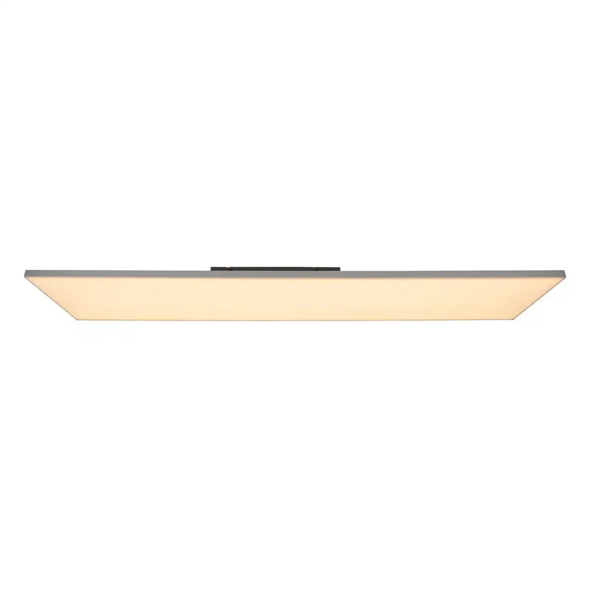 LED Panel-Deckenleuchte "CARENTE" Länge 119,5 cm, rahmenlos, viele Funktionen, aus Metall und Kunststoff, weiß, integrierte LEDs