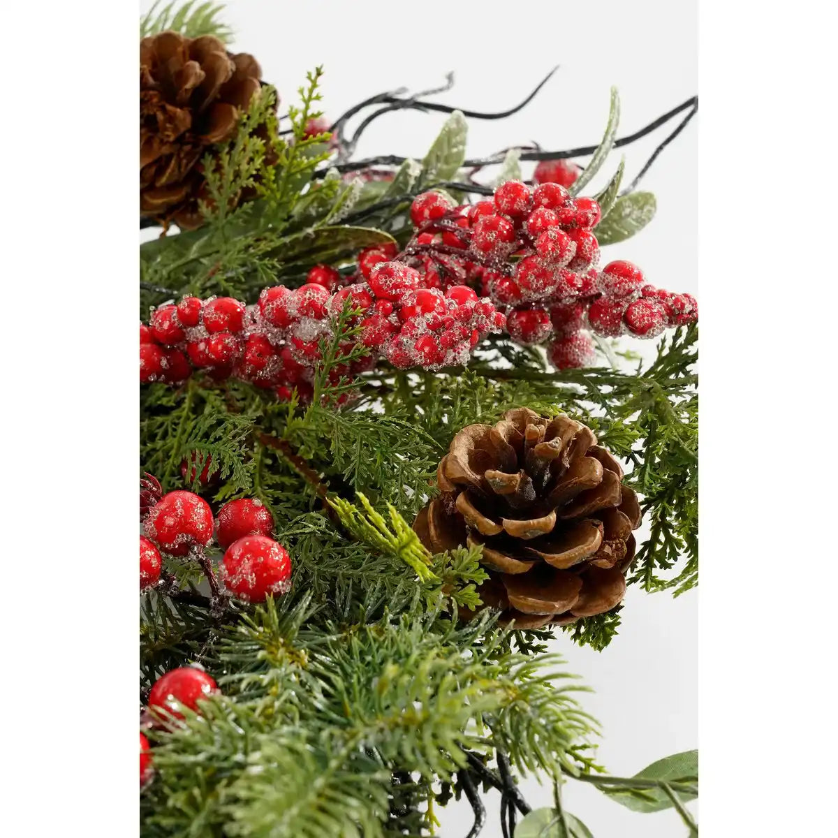 Randell Weihnachtskranz – Ø40 cm – Rot