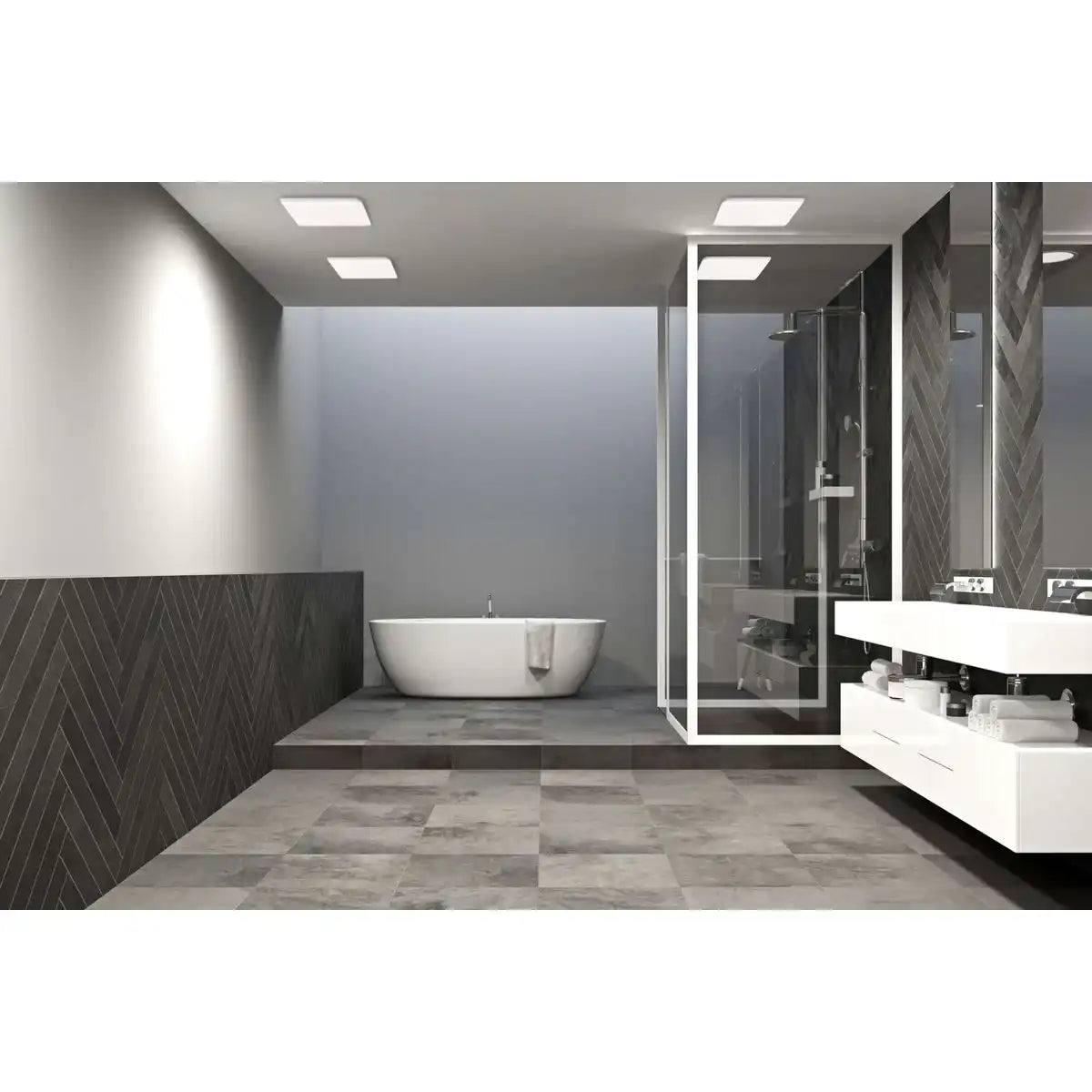 LED Einbauleuchte "Sula" IP66 s: 15,5cm dimmbar