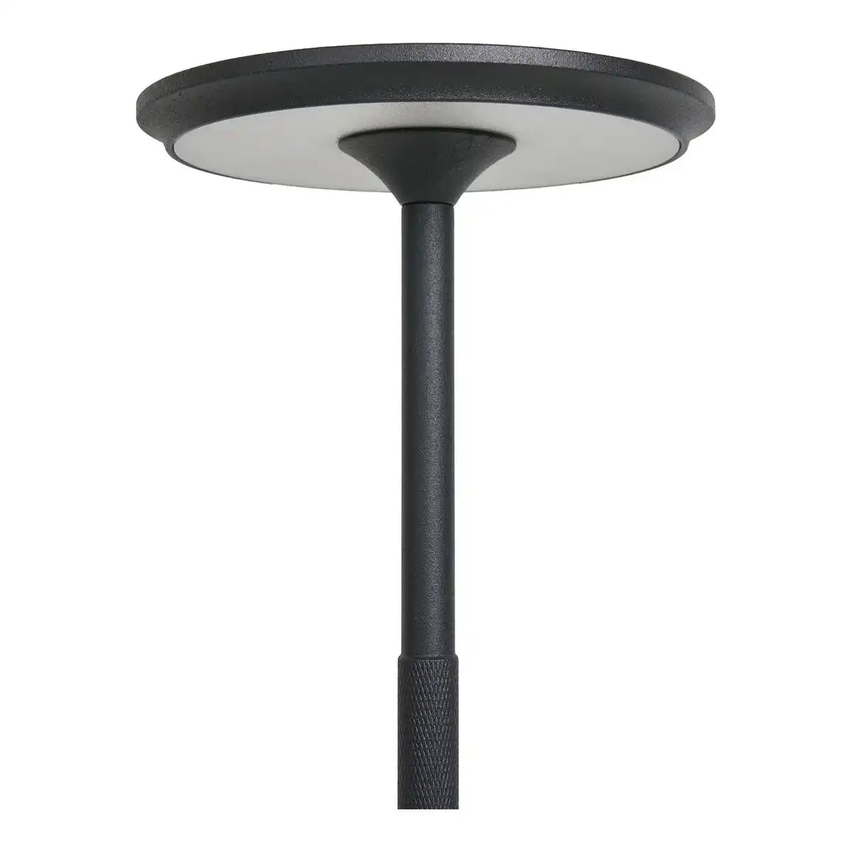 Lyneham LED-Tischlampe – Aluminium, Schwarz – 13 x 13 x 28,5 cm