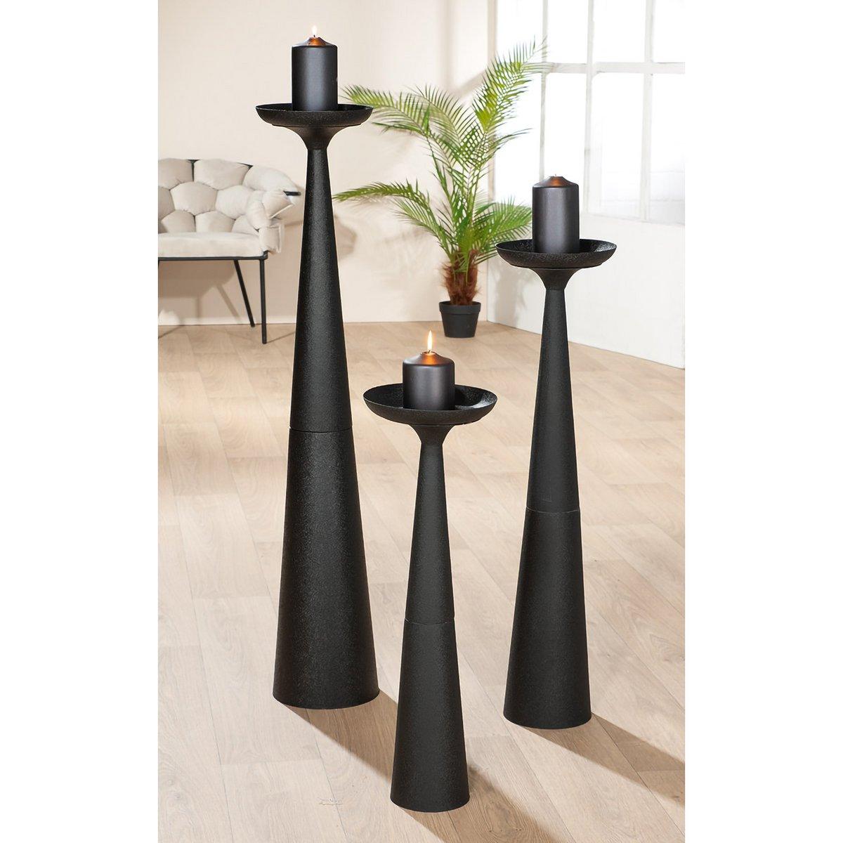 Kerzenleuchter; Säule groß Rotonda H.64 cm