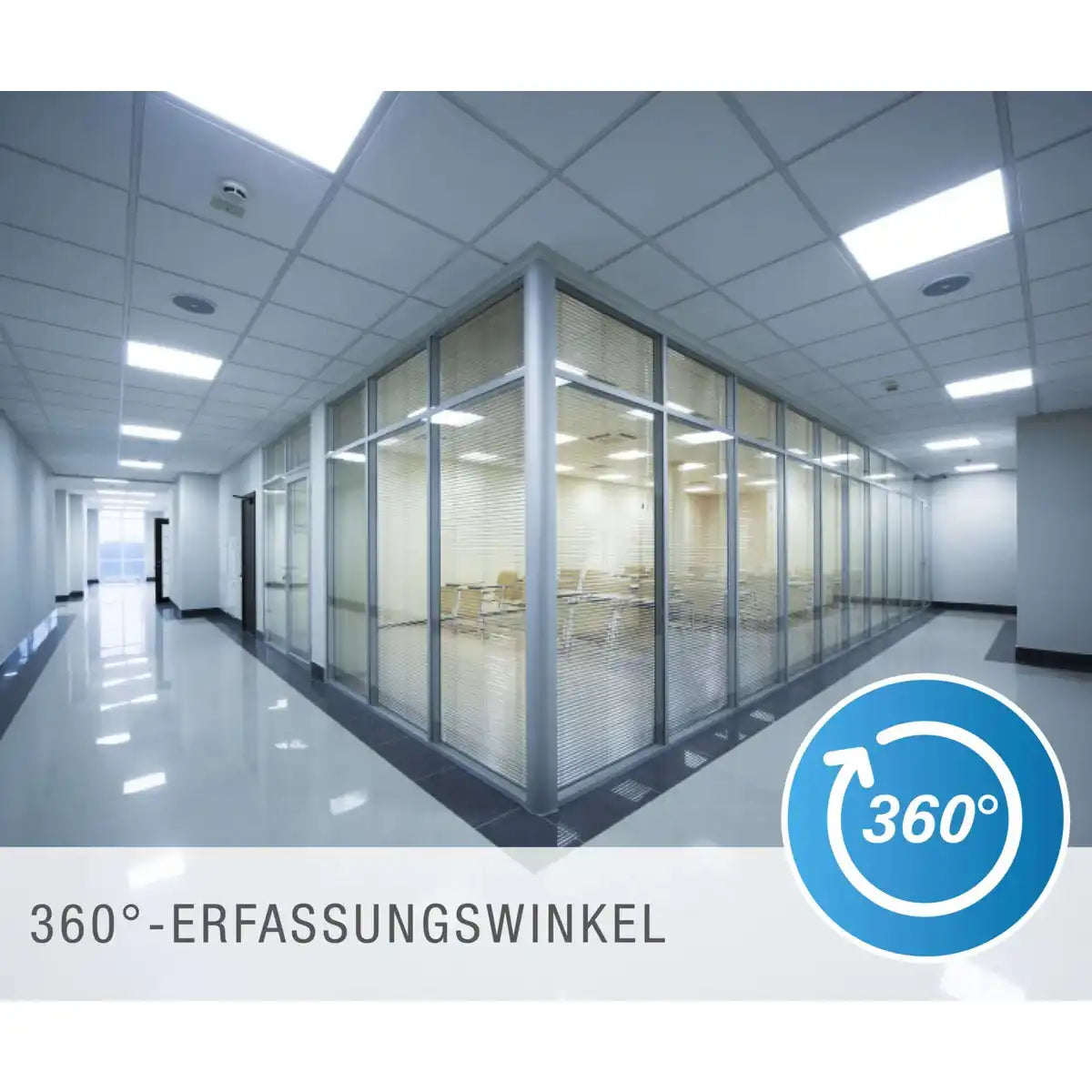 LED-Sensor-Panel "ALEGRE" Länge 59,5cm, viele Funktionen, Aufbauleuchte inkl. Halterung aus Metall und Kunststoff, integrierte LEDs warmweiß