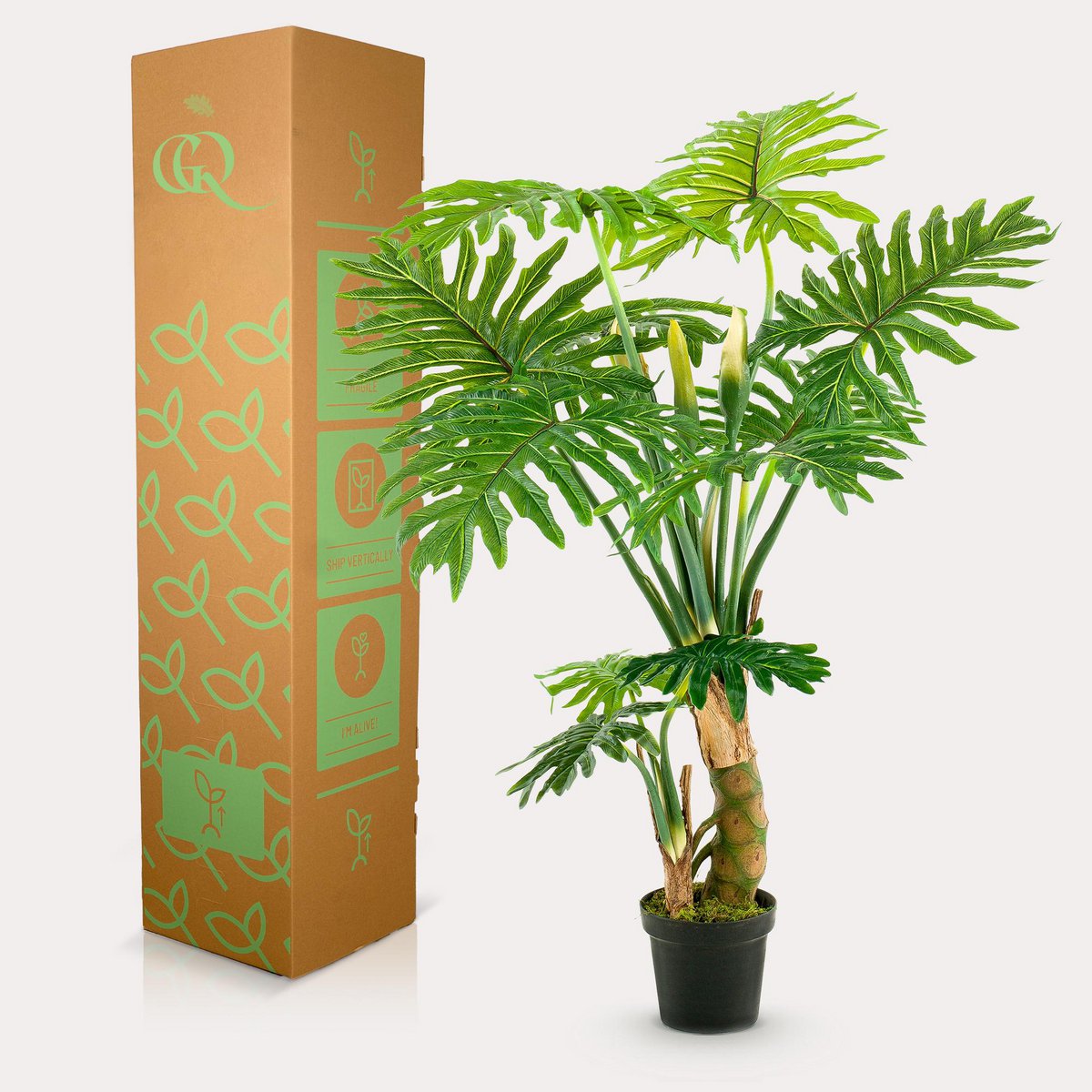 Künstliche Pflanze - Philodendron - 130 cm