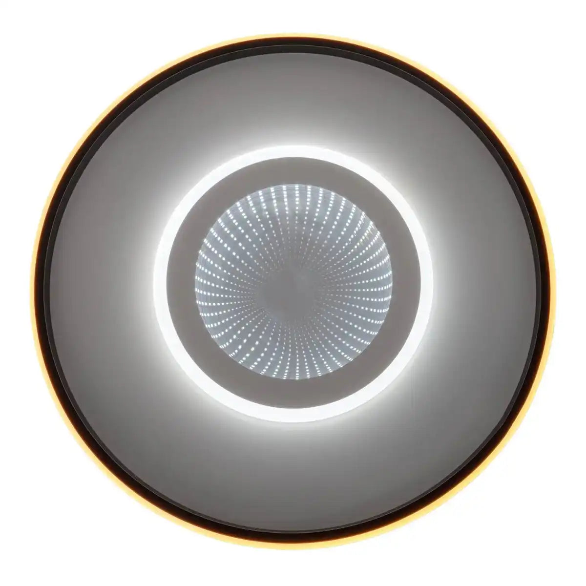 LED Deckenleuchte 3D-Effekt "Redona" Ø 50 cm, mit vielen Funktionen, Fernbedienung inklusive