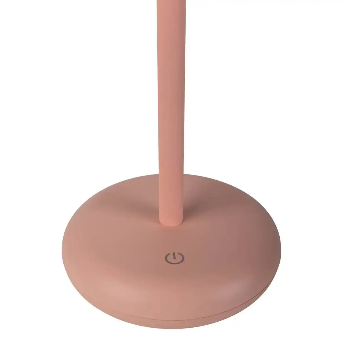 Akku-Tischleuchte "PASI" für Außen und Innen, aus Metall und Kunststoff in Rosa, dimmbar, mit Touch- und Memory-Funktion, ca. 26 cm hoch