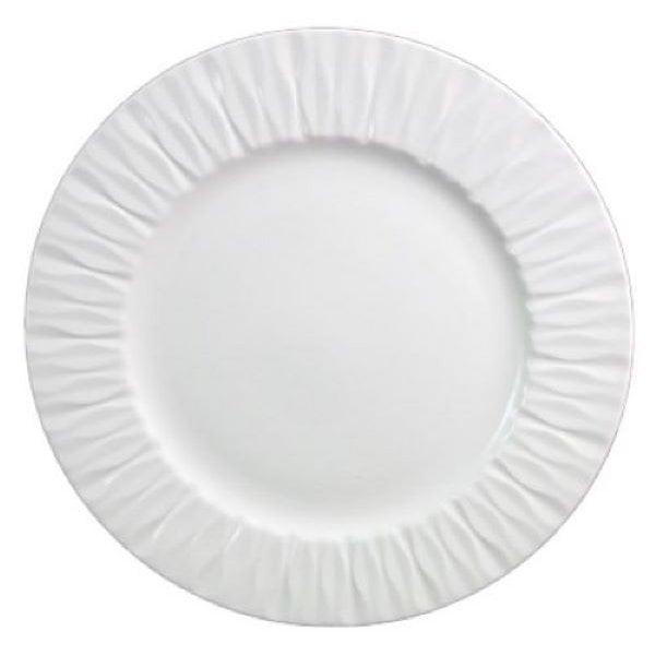 Lilia 20.4x20.4x2.1cm weiße Dessertplatte