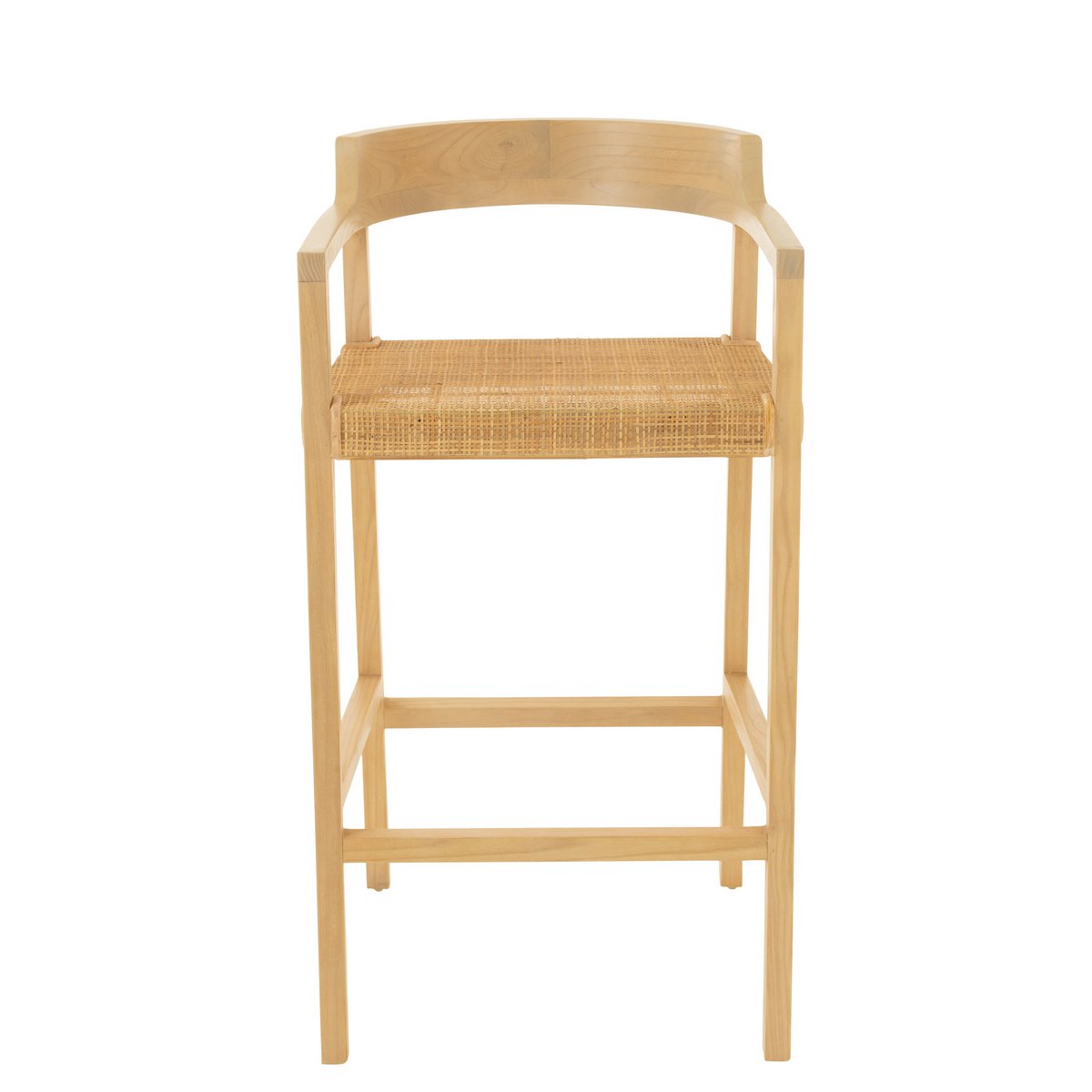 J-Line Barstuhl Emma – Holz – Natur