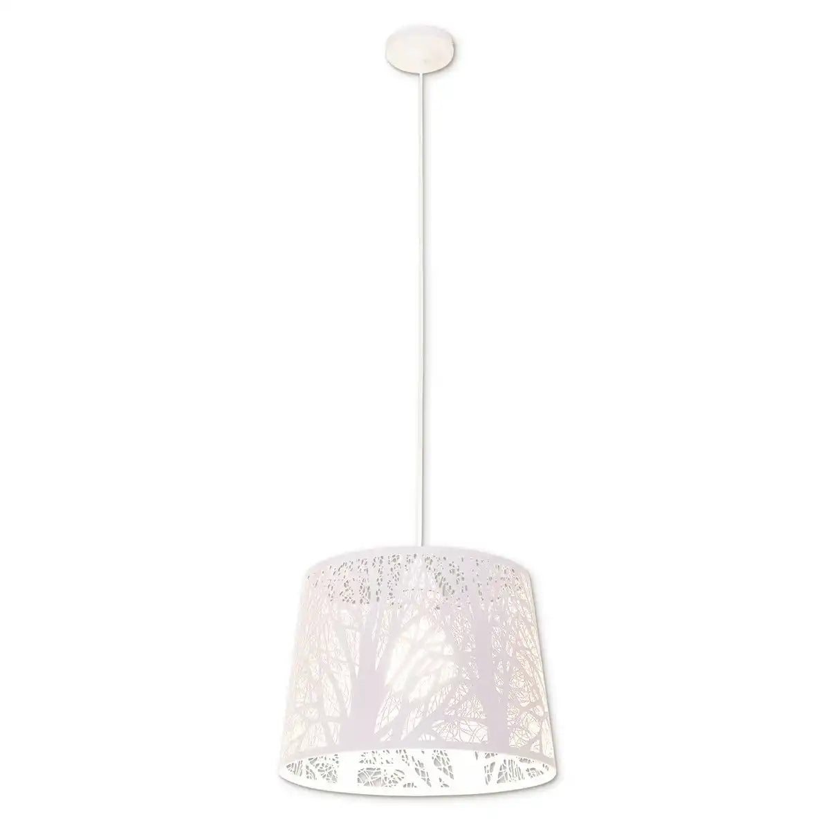 Pendelleuchte "WHITE WOOD" mit Ast-Dekor