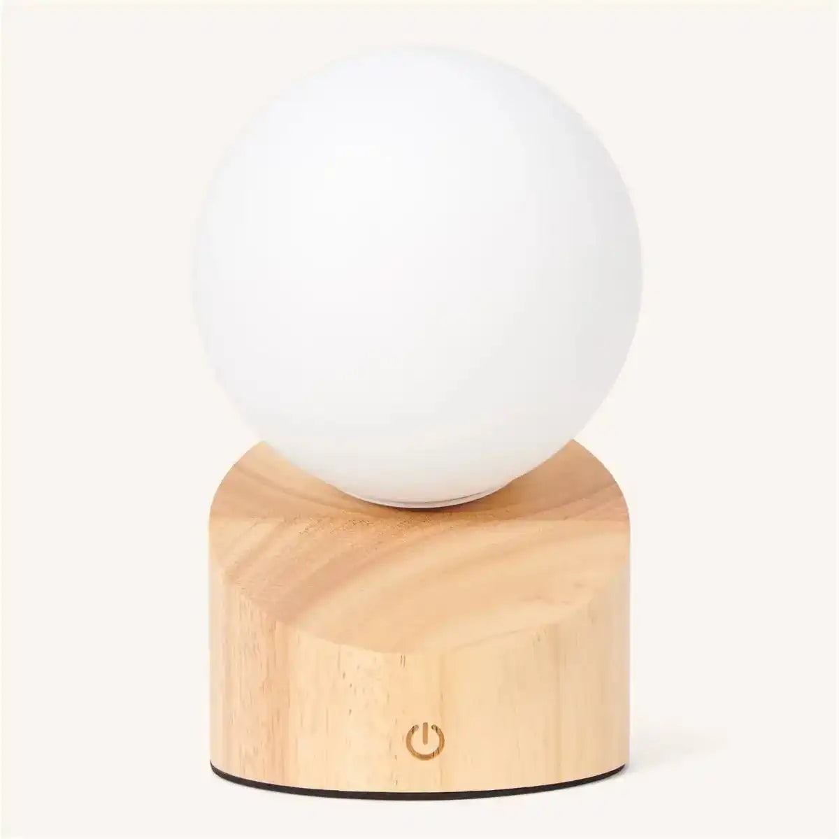 Morris hellbraun stilvolle wiederaufladbare Lampe-schnurlos, dimmbar, umweltfreundliches Design