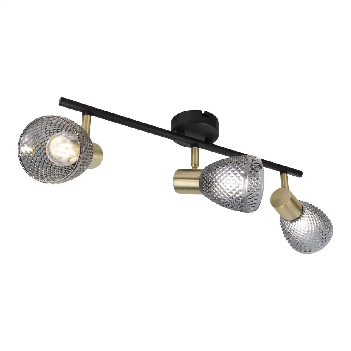 3er Spot Wand-/Deckenleuchte "LINDITA" exkl. Leuchtmittel