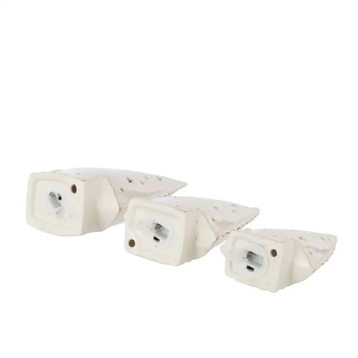 J-Line-Set von 3 Boom-LED-Sternen Clay White