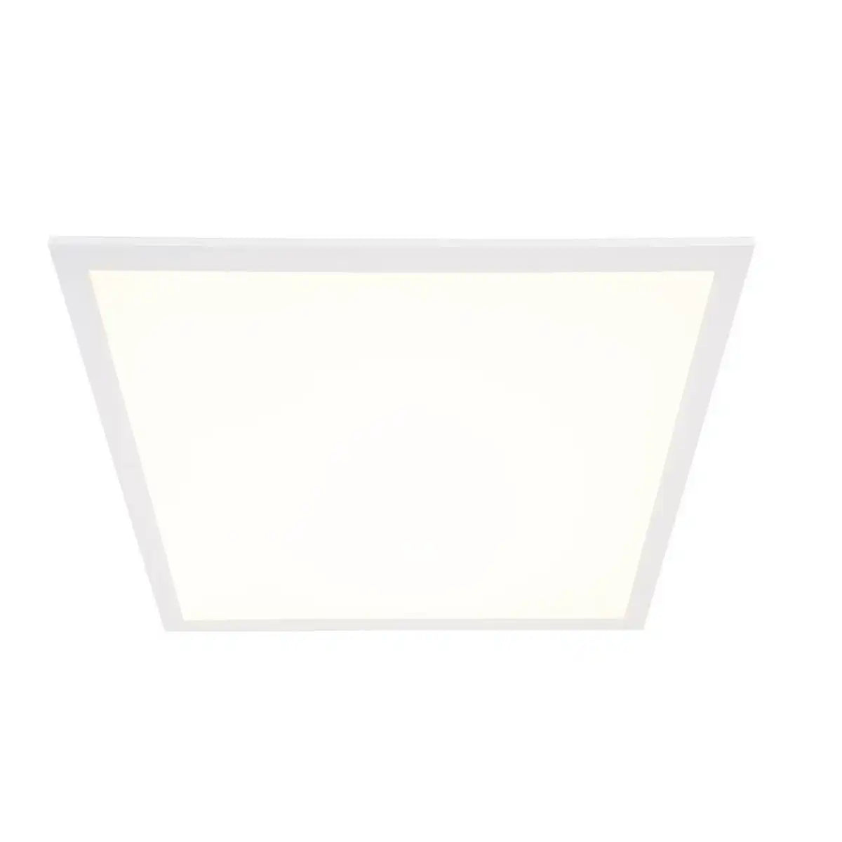 Smart Home LED Backlight Panel Seitenlänge 45 cm, viele Funktionen, Einbauleuchte aus Metall und Kunststoff, integrierte LEDs