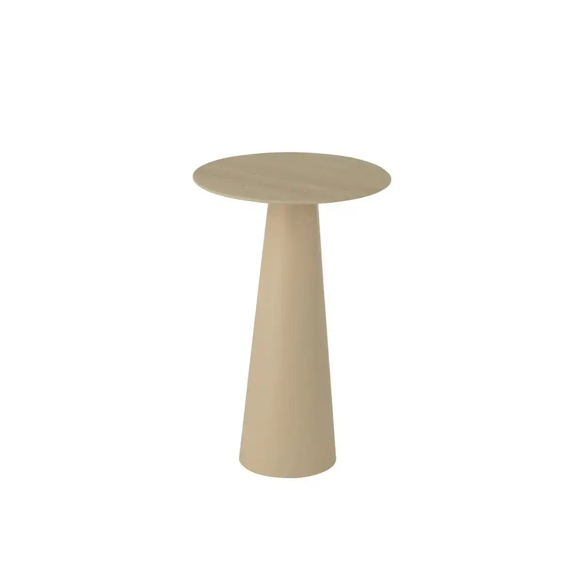J-Line Side Table Spalte Kegel Iron Ecru/Beige