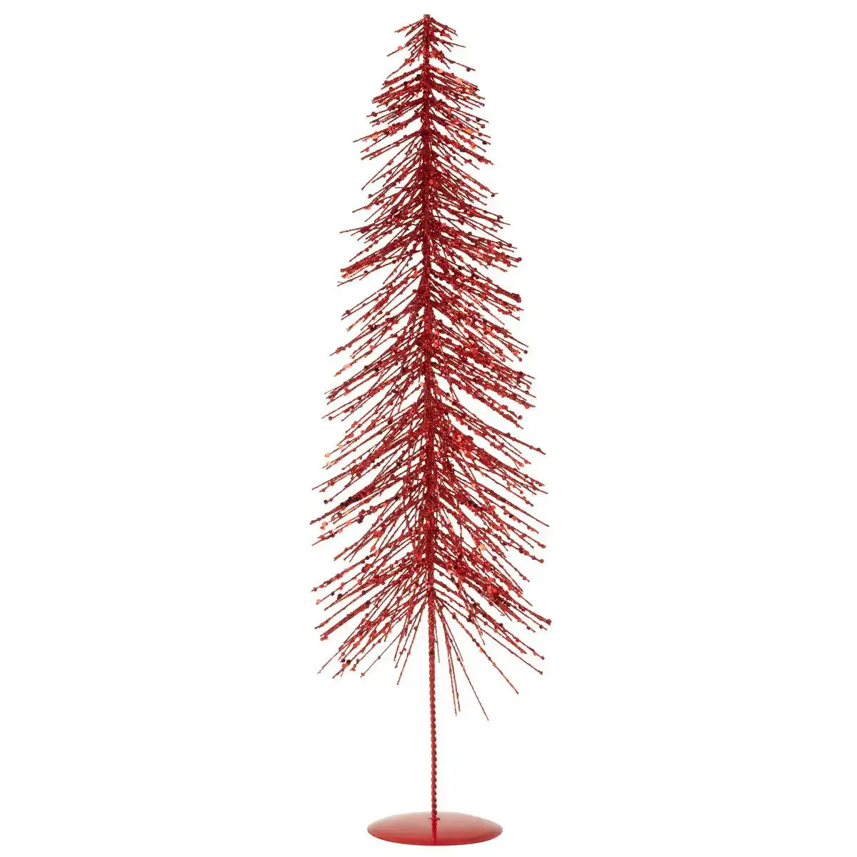 J-Line Weihnachtsbaum Glitzer Plastik Weihnachtsfest groß groß