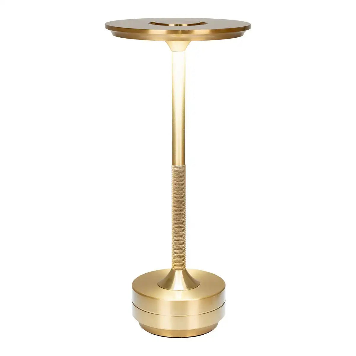 Lyneham LED-Tischlampe – Messing, Aluminium, 28,5 cm