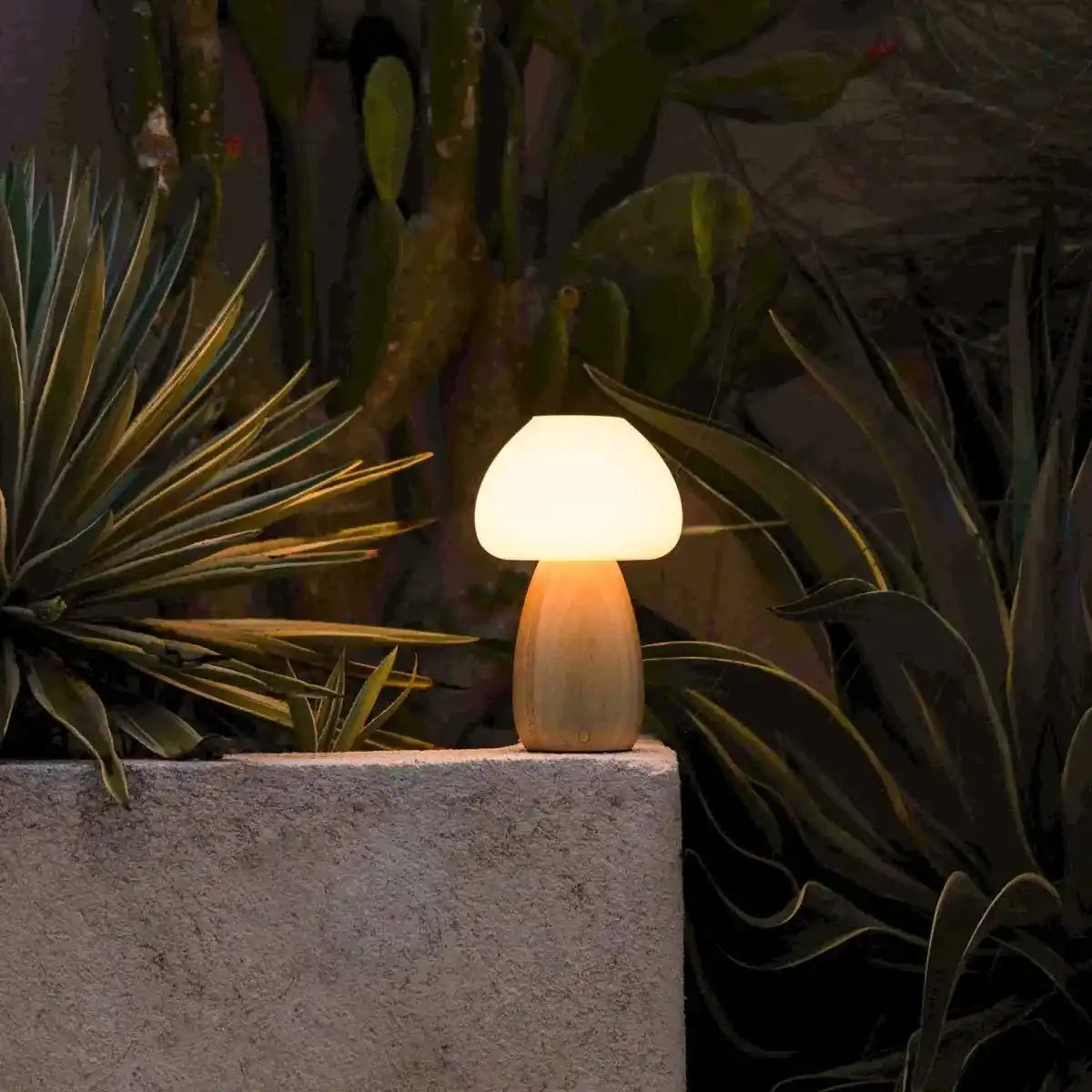 Bärenhellbraun stilvolle wiederaufladbare Lampe-schnurlos, dimmbar, umweltfreundliches Design