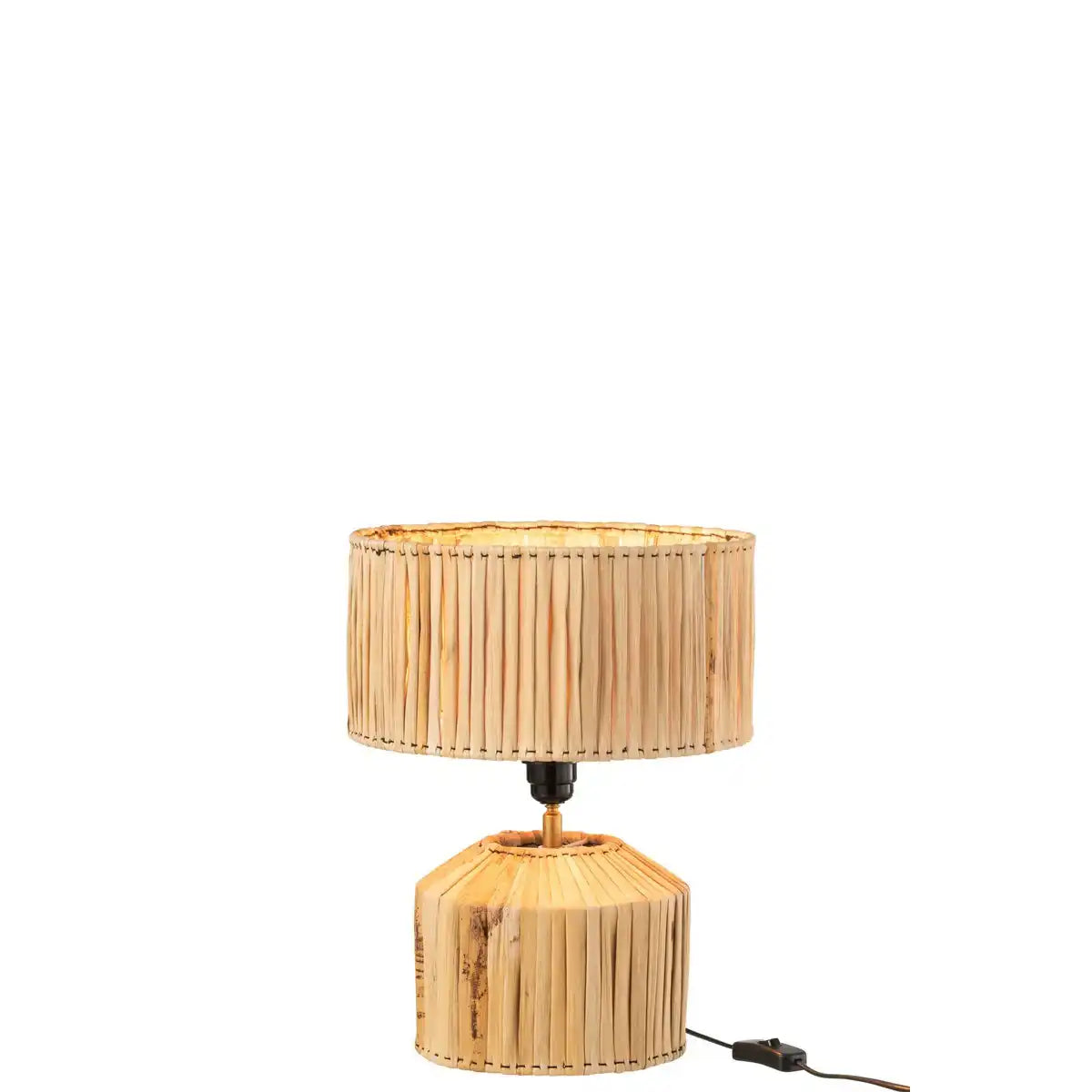 J-Line Tischleuchte Hanna – Jute – Natur