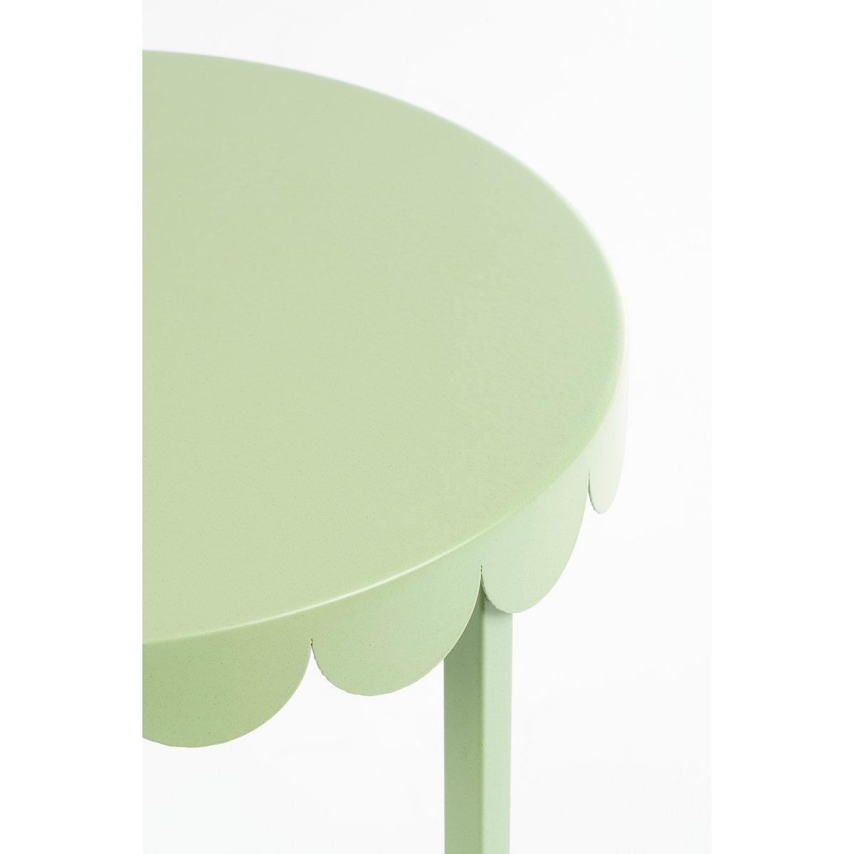 Lara Side Table - Set von 2 - H51 x Ø40 cm - Metall - MintGroen