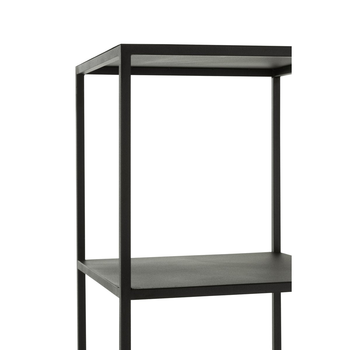 J-Line Rack 6 Ebenen Metall Schwarz