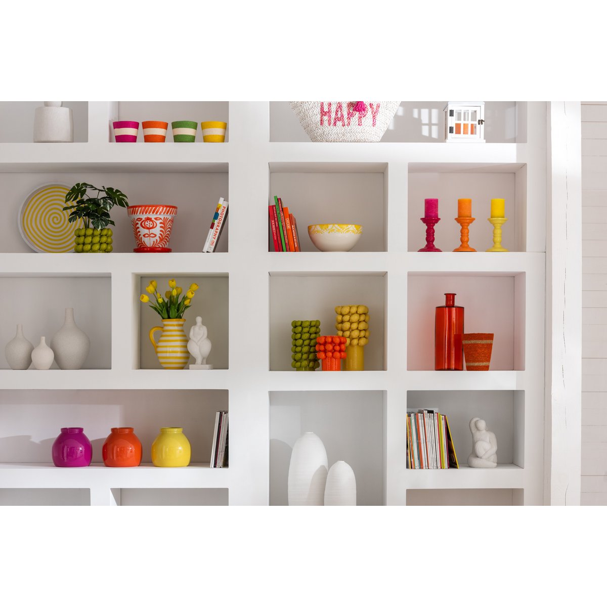 J -Line Vase Lime Cover - Keramik - Grün - 26,5 cm hoch